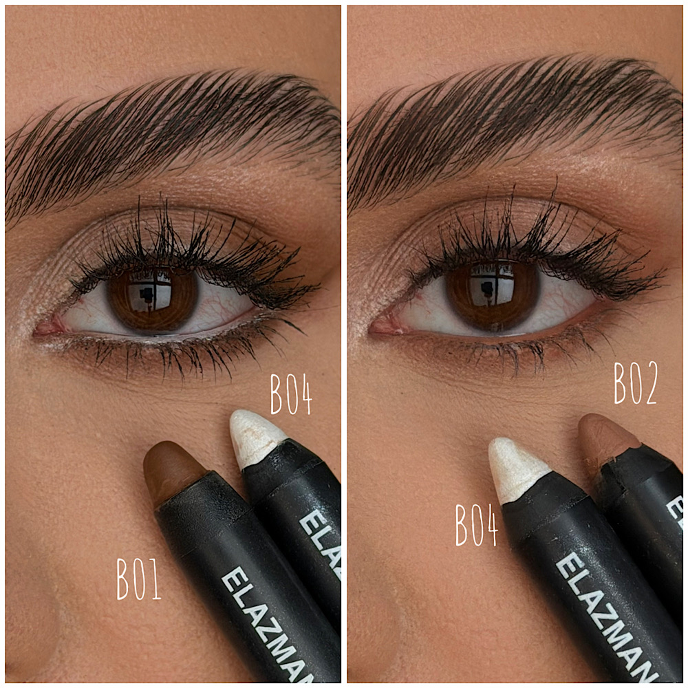 برای آرایش قهوه ای و جذاب چشم هات پیشنهاد الیفارم به تو اینه که حتما هایلایتر کد B04 رو توی لیستت داشته باشی 🥰