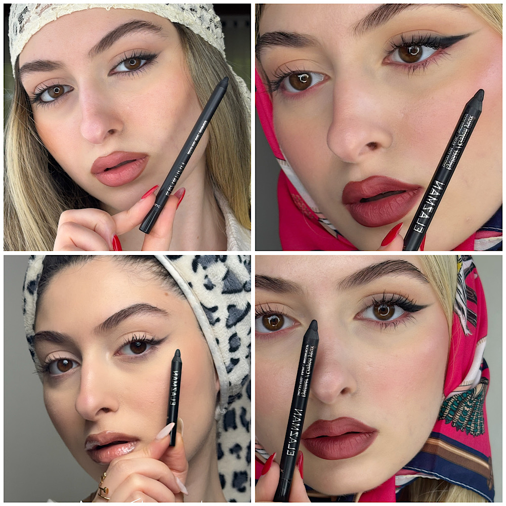 از پرفروش های ELAZMAN مداد چشم مشکی مخملی ضدآب